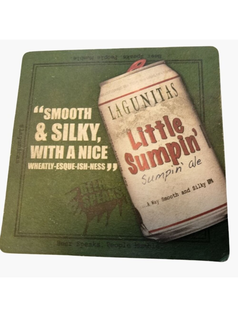 Lagunitas A Little Sumpin Sumpin IPA Beer Coaster